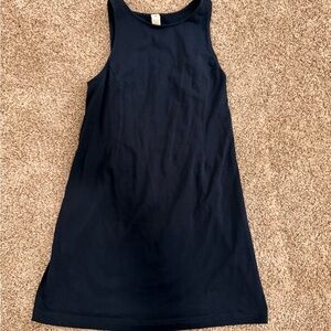 Lululemon organic cotton cinch- waist dress